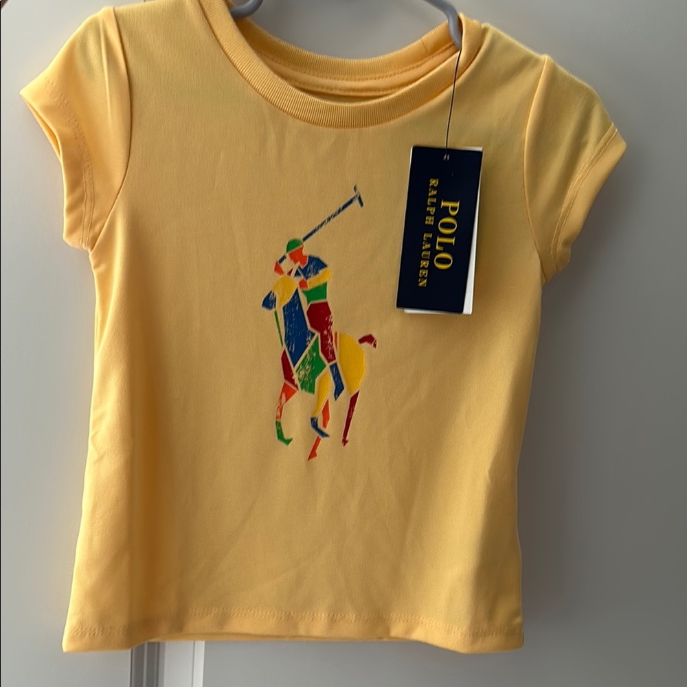 Polo by Ralph Lauren Kids Yellow T-Shirt
